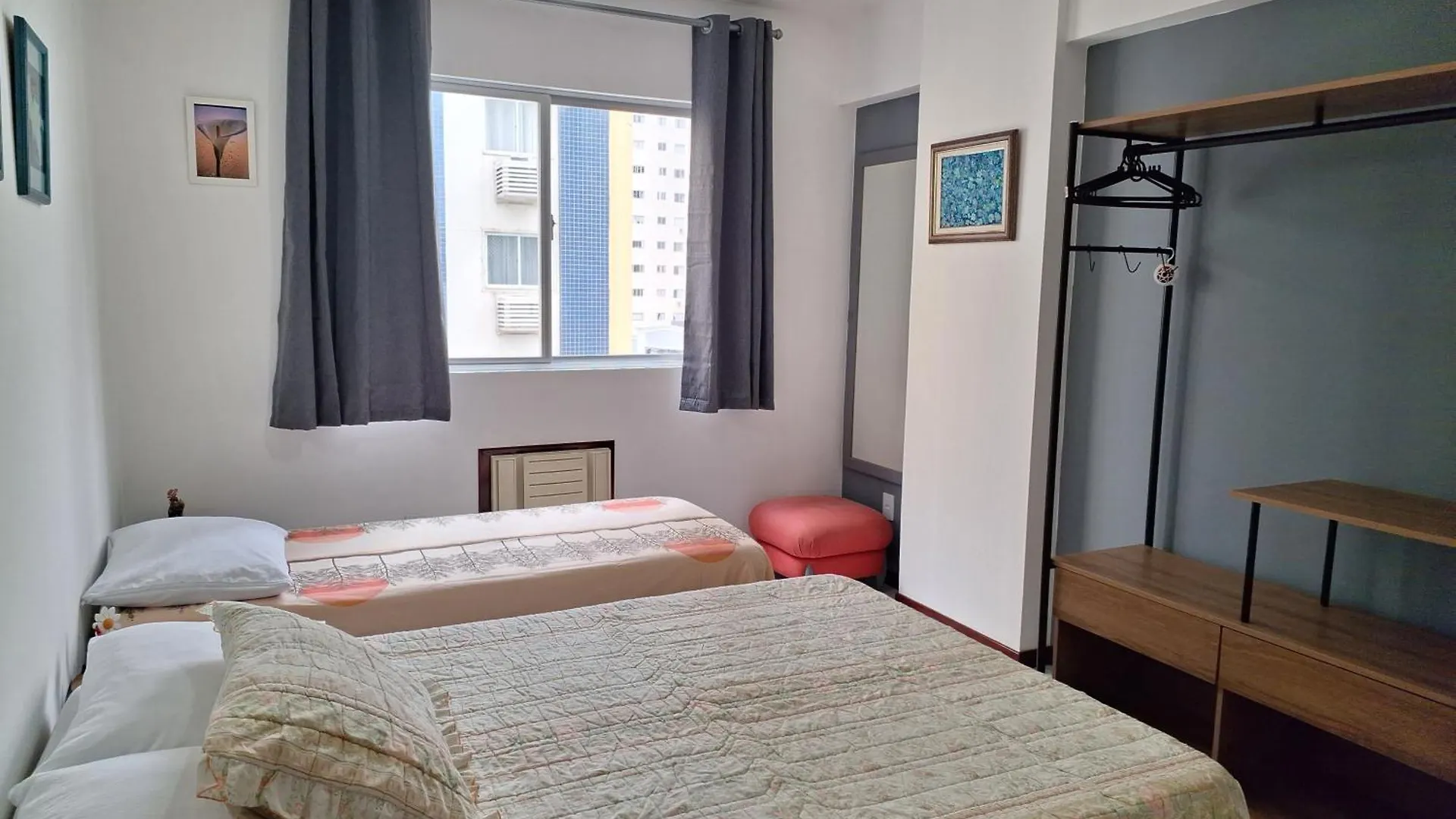 Apartamento Quadra Mar - 1 Quarto Refrigerado- Balneário Camboriú